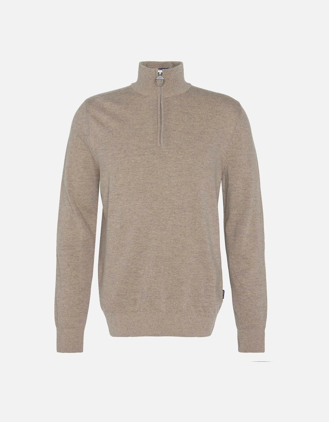 Marlow Half Zip Sweatshirt - Stone