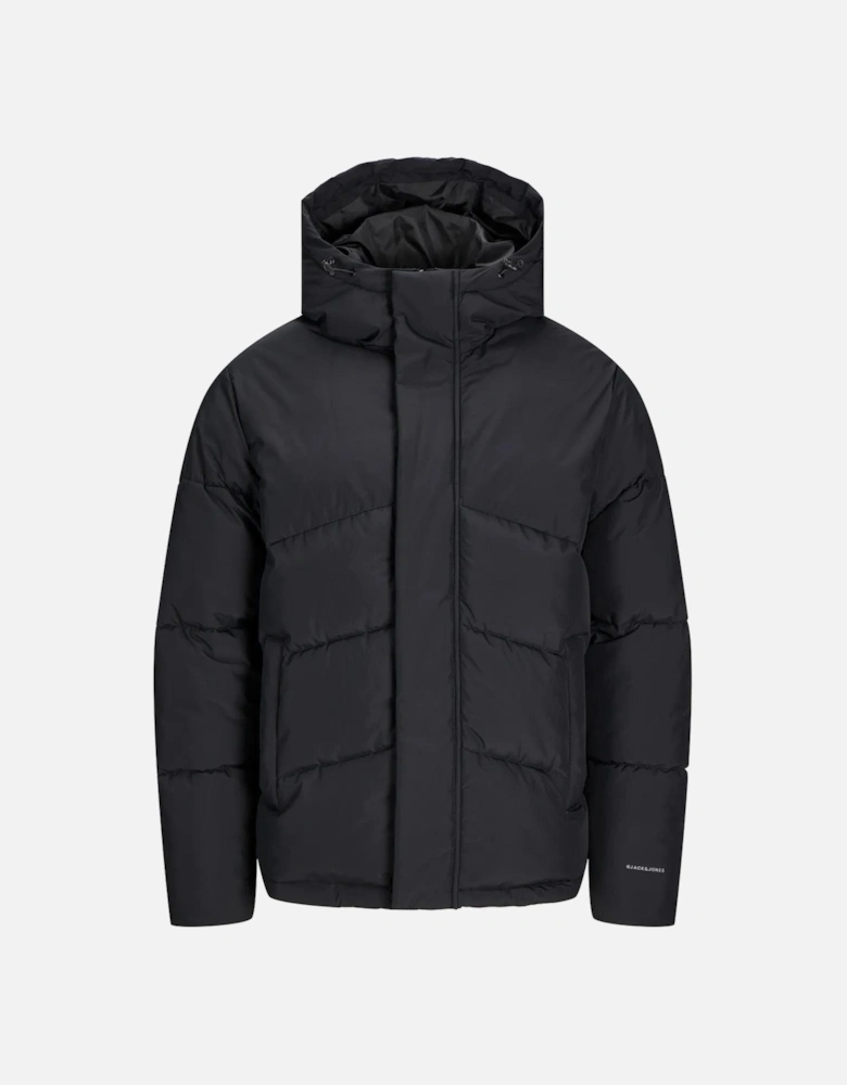 World Puffer Jacket - Black