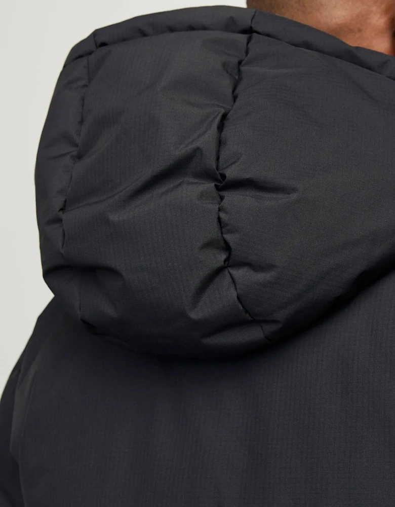 World Puffer Jacket - Black