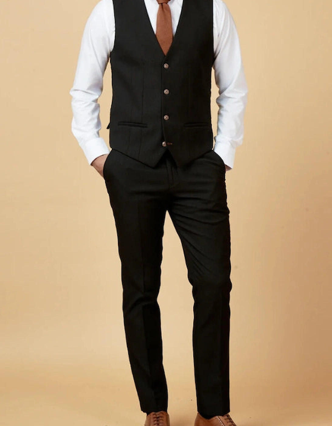 Max Waistcoat - Black