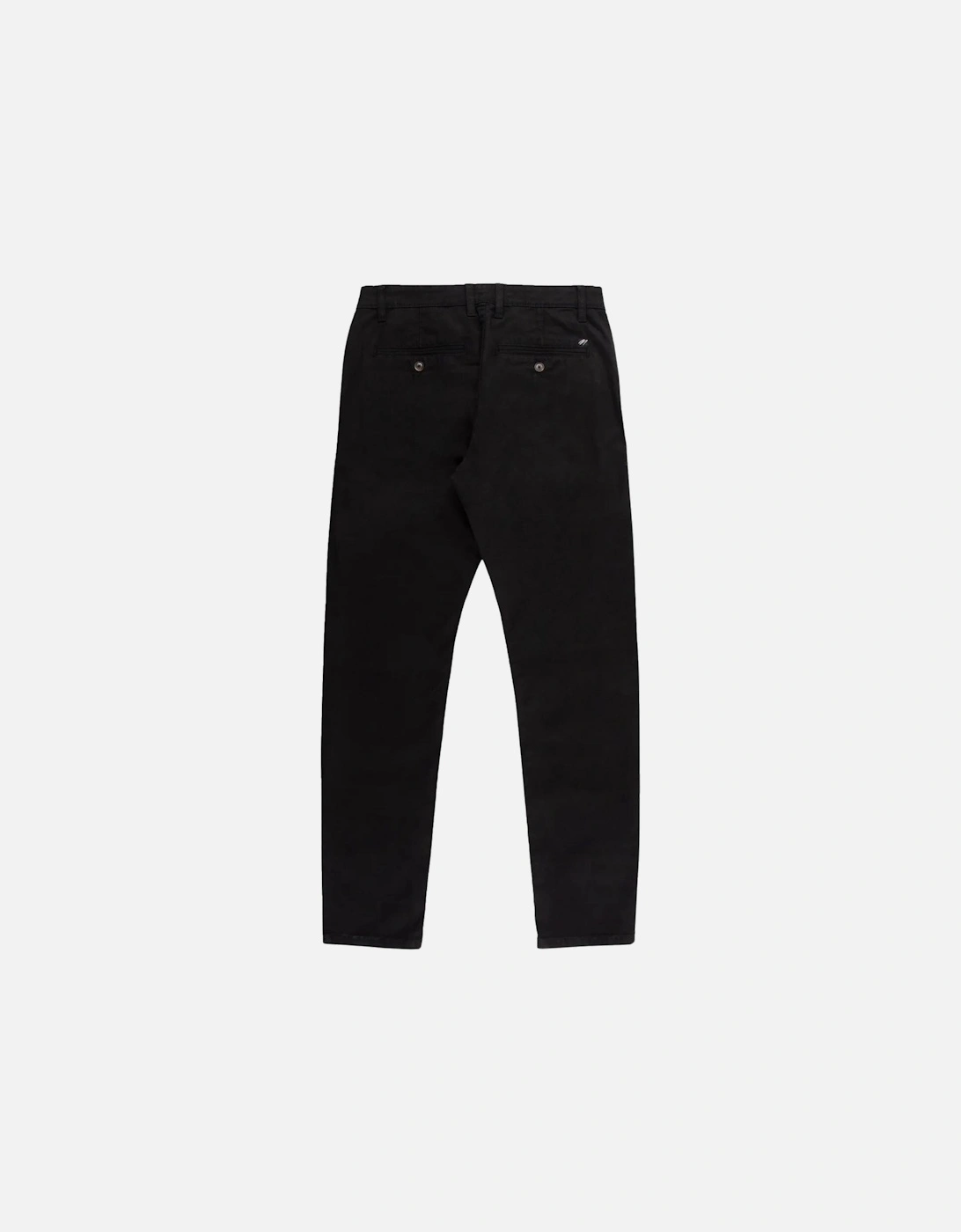 Bromley casual 4 pocket tapered chino - Black