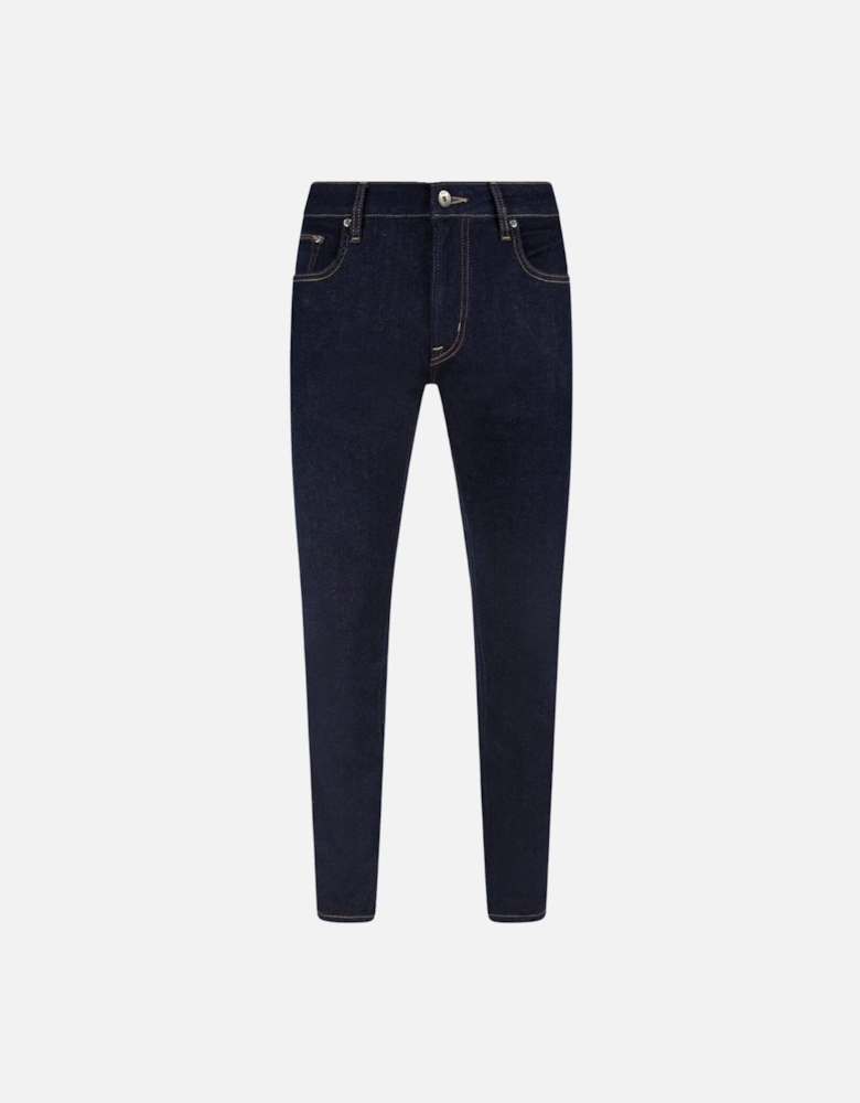 Flex  Stretch Tapered Jean - Dark Blue