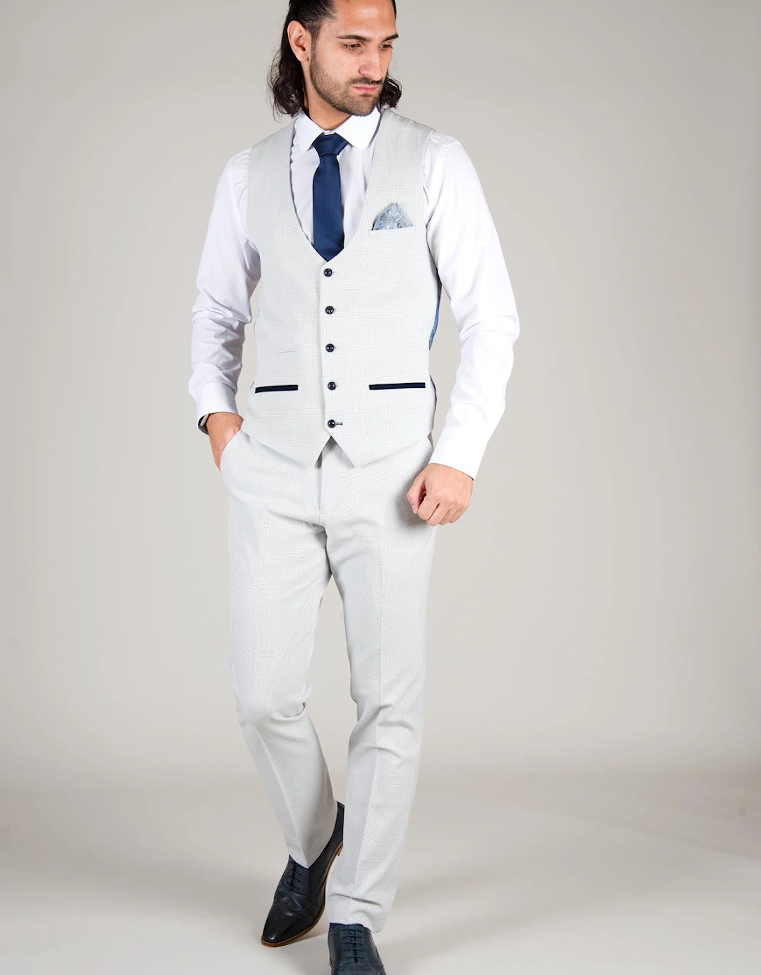 Bromley Waistcoat - Stone