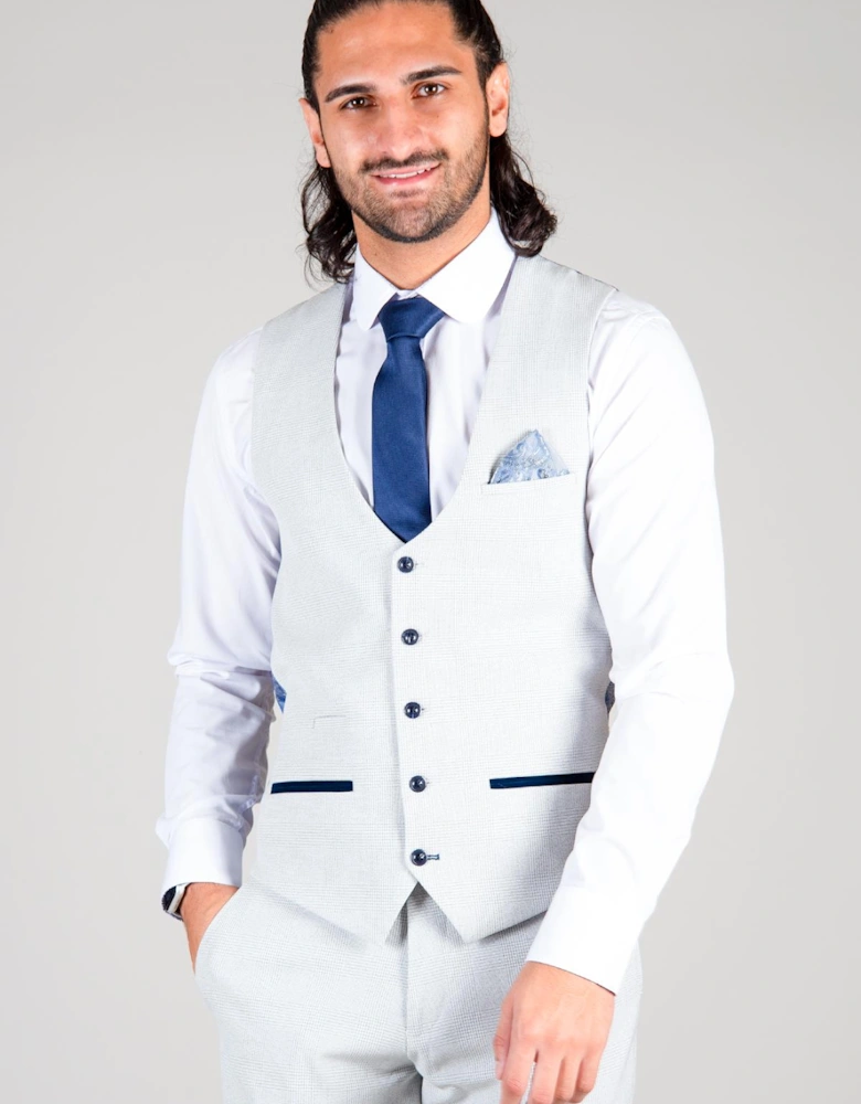 Bromley Waistcoat - Stone