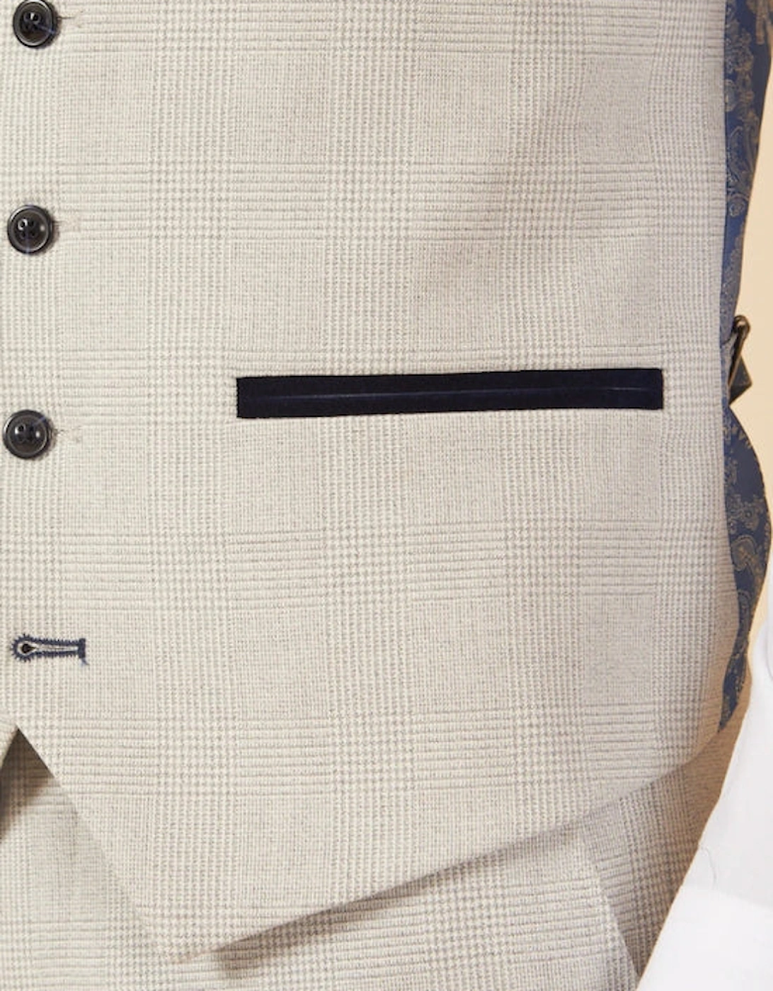 Bromley Waistcoat - Stone