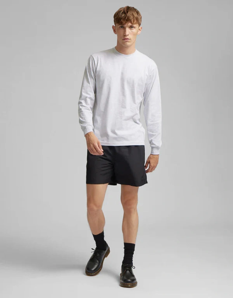 Oversized Organic Long sleeve T-Shirt - Optical White