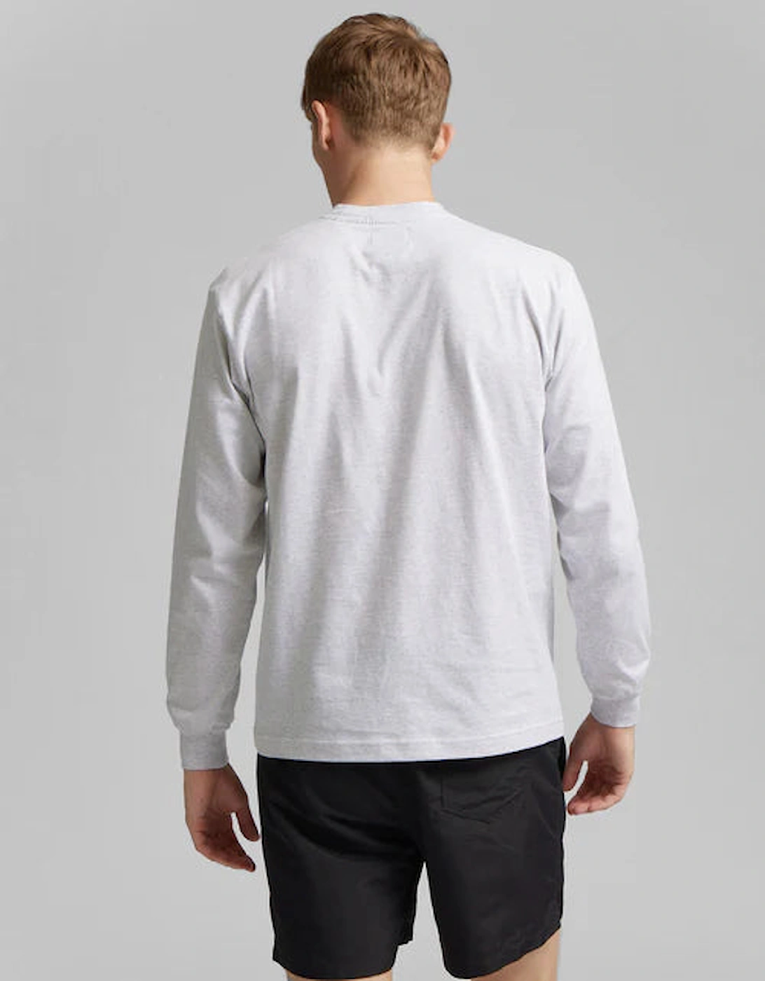 Oversized Organic Long sleeve T-Shirt - Optical White