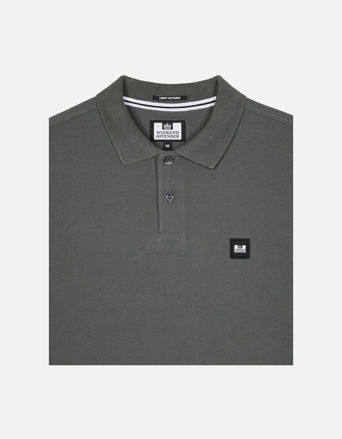 Dice Polo Shirt - Zinc