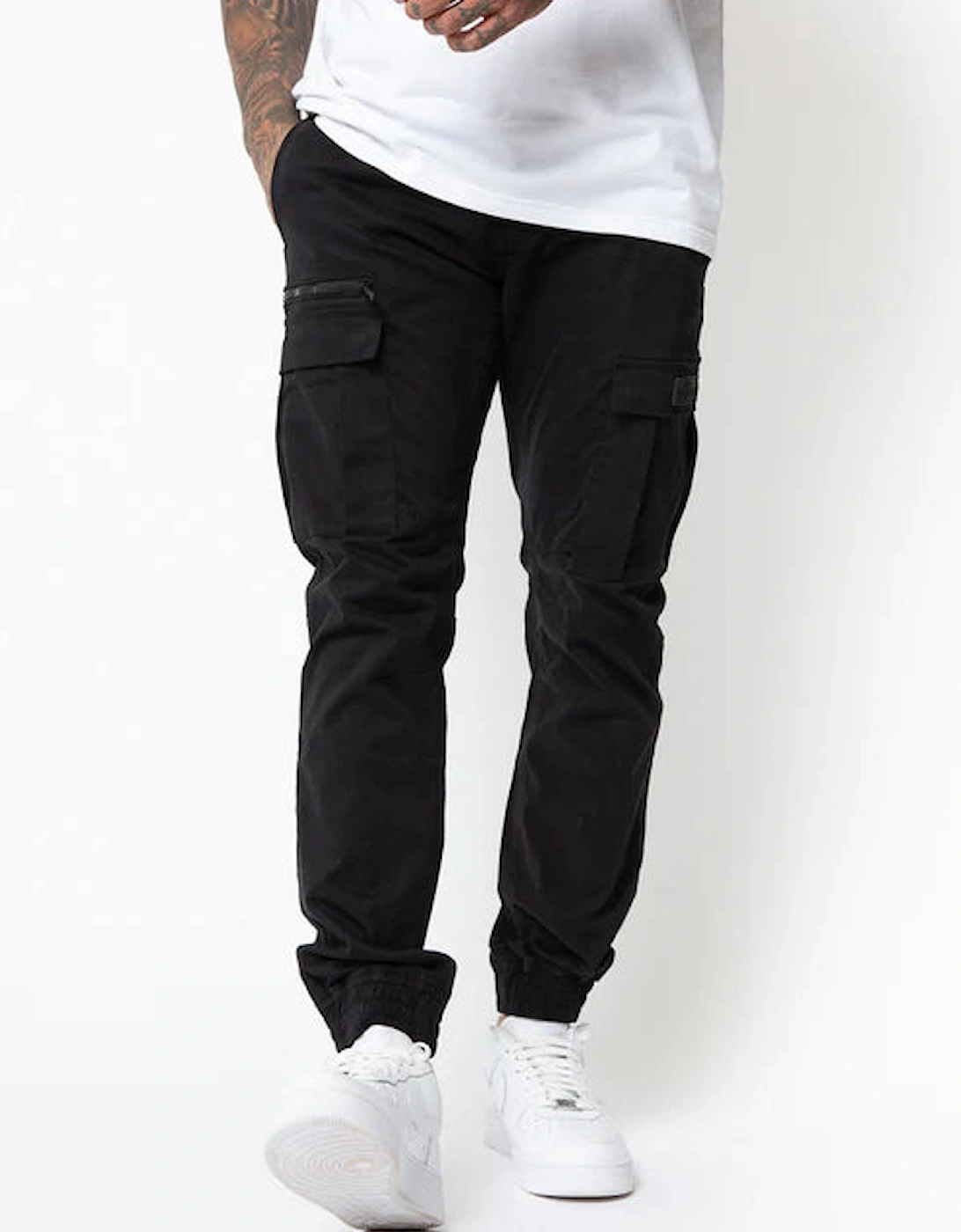 Nuovo Cargo Trousers - Black