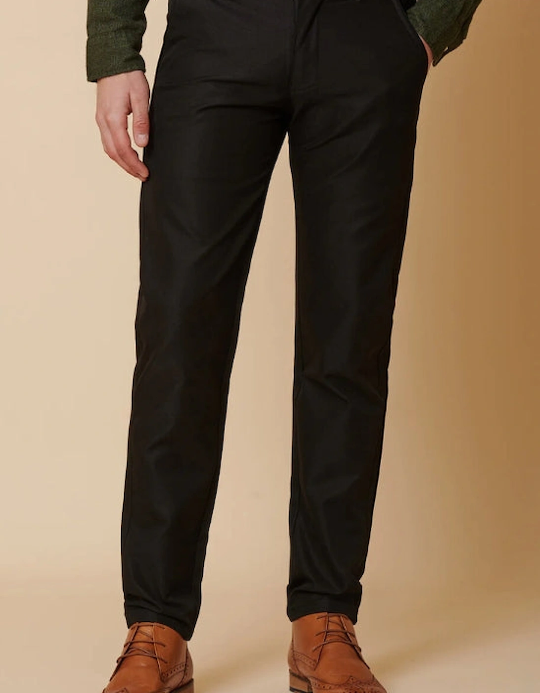 Enzo Chinos - Black, 6 of 5