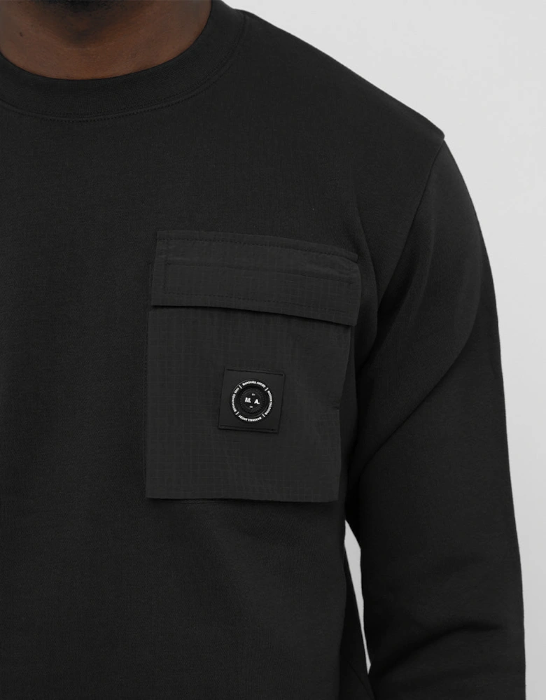 Nevado Crewneck Sweatshirt - Black