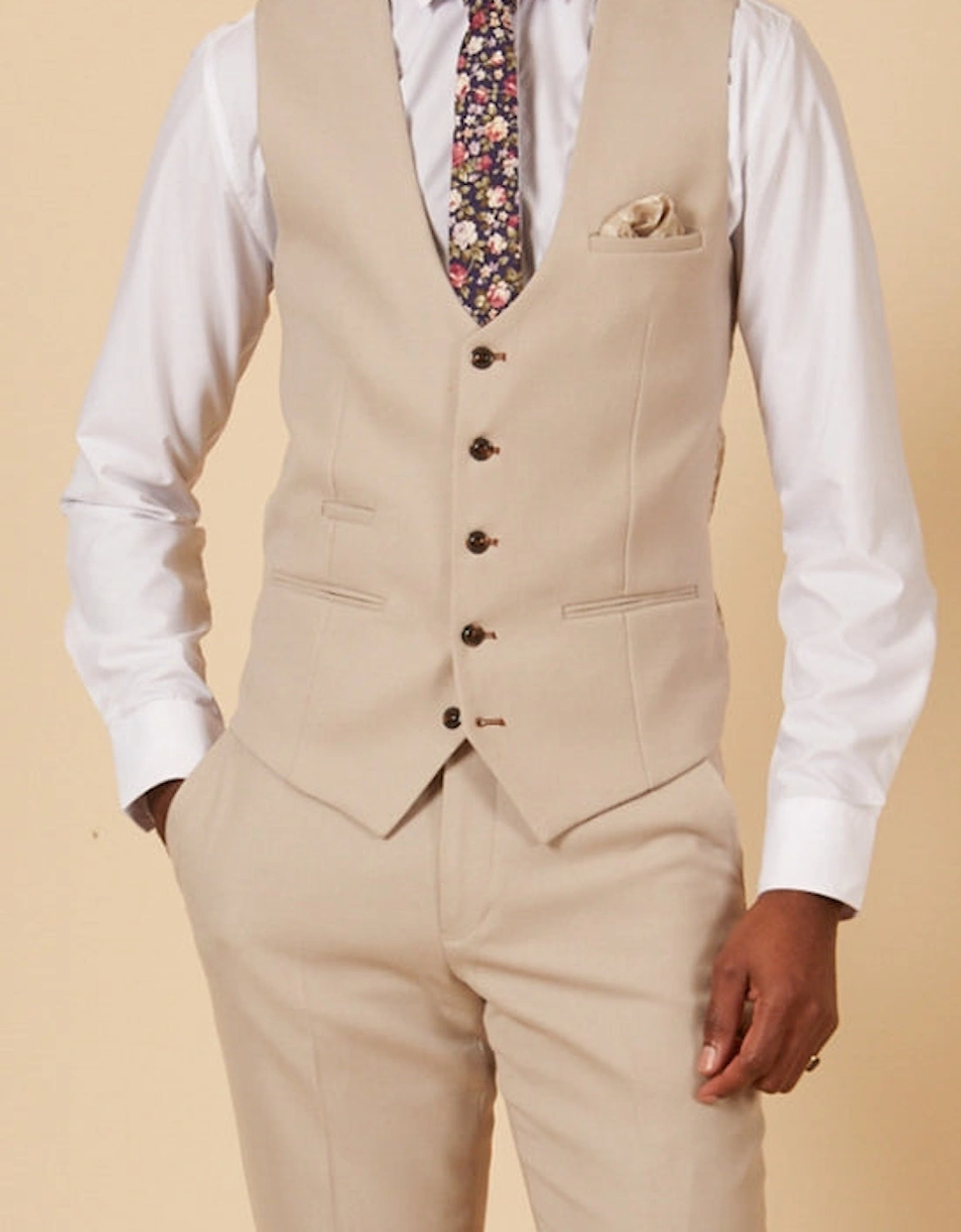 HM5 Waistcoat - Stone, 6 of 5