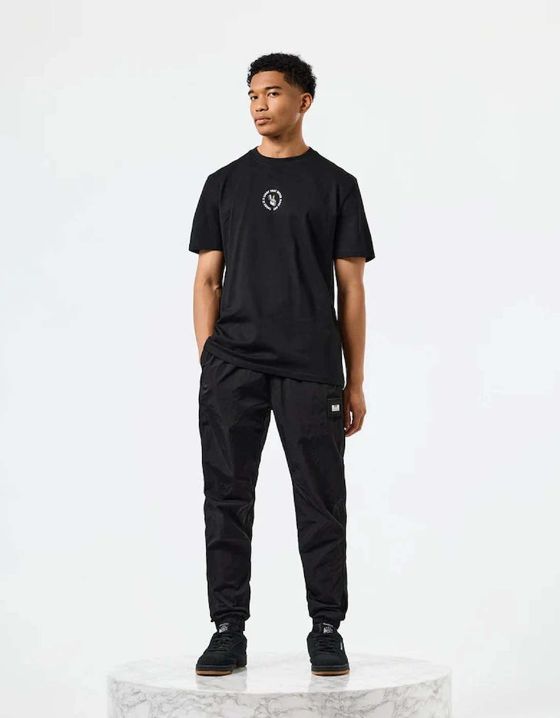 Marr Graphic T-Shirt  - Black