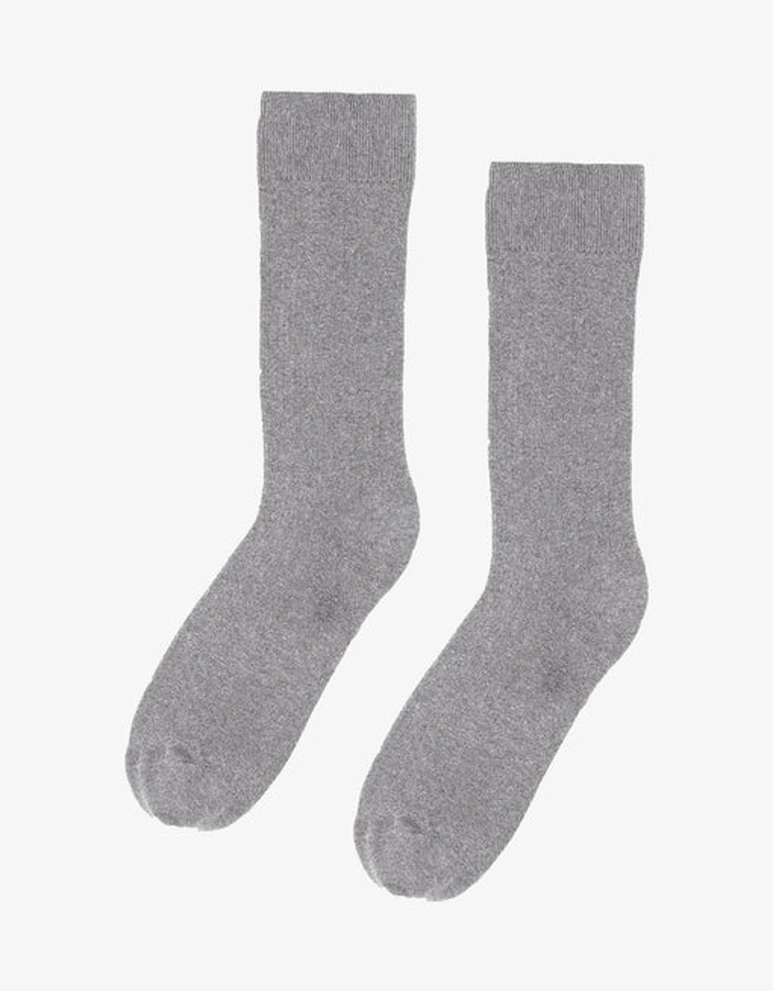 Classic Organic Sock - Heather Grey, 2 of 1