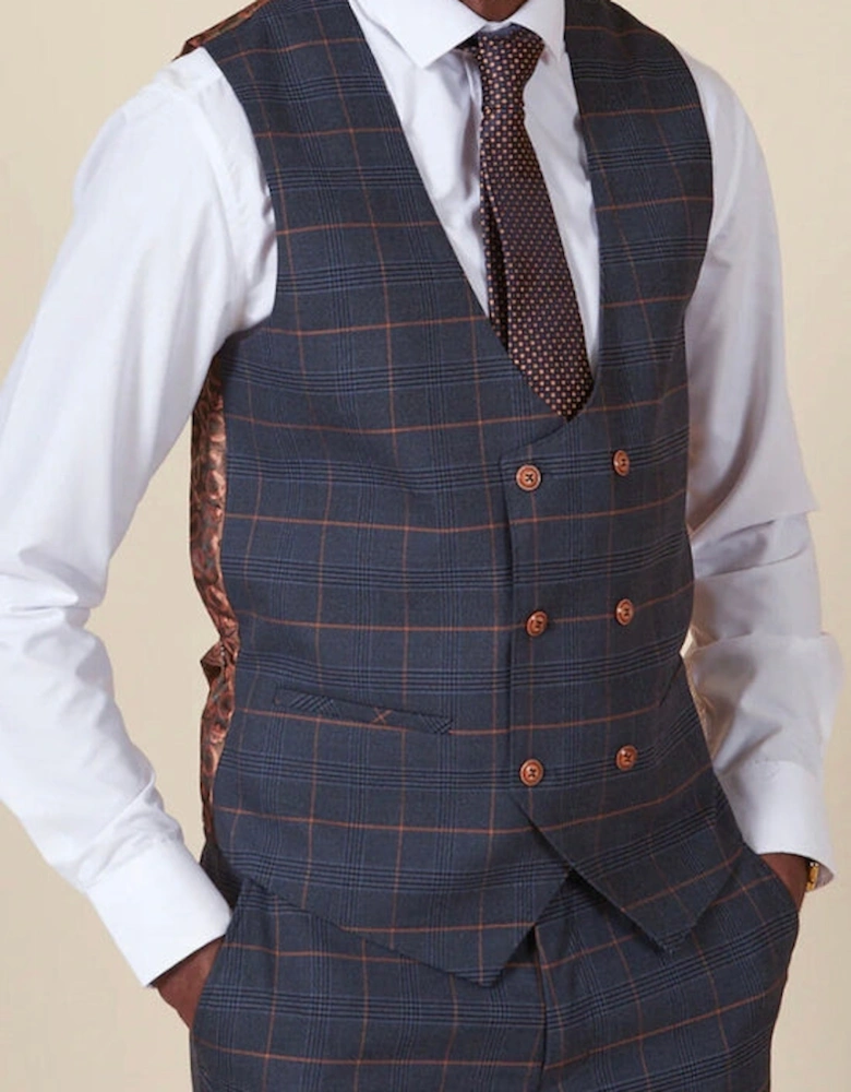 Jenson Waistcoat - Marine Navy