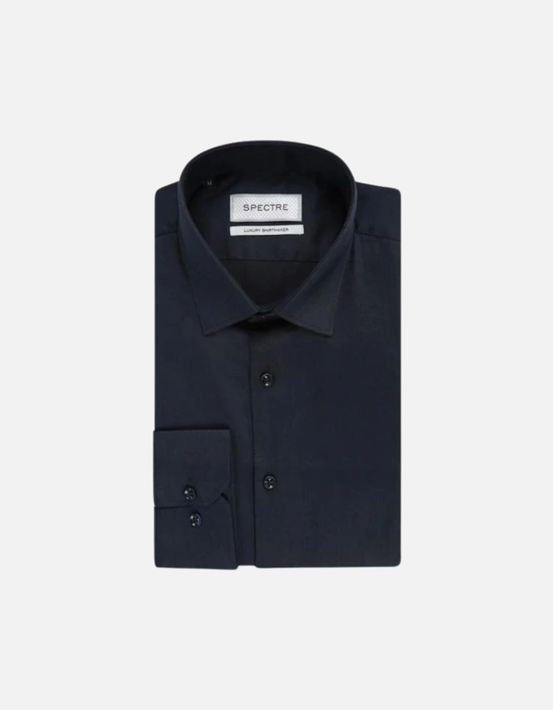 Jacob Luxury Suit Shirt - Navy Blue