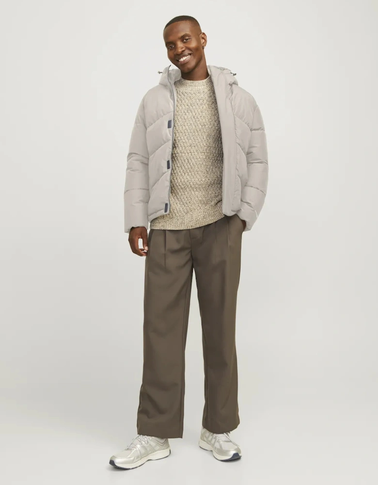 World Puffer Jacket - Moonbeam