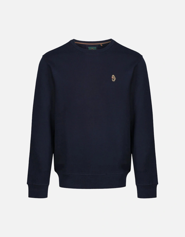 LUKE1977 London Sweatshirt - Navy Blue