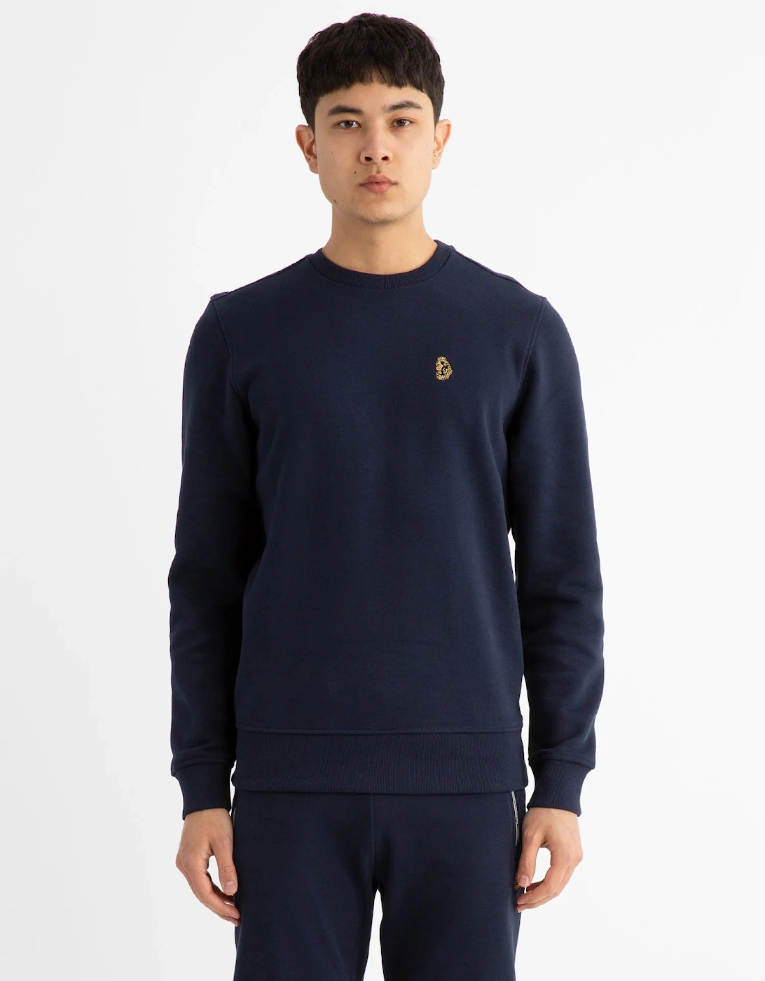 LUKE1977 London Sweatshirt - Navy Blue