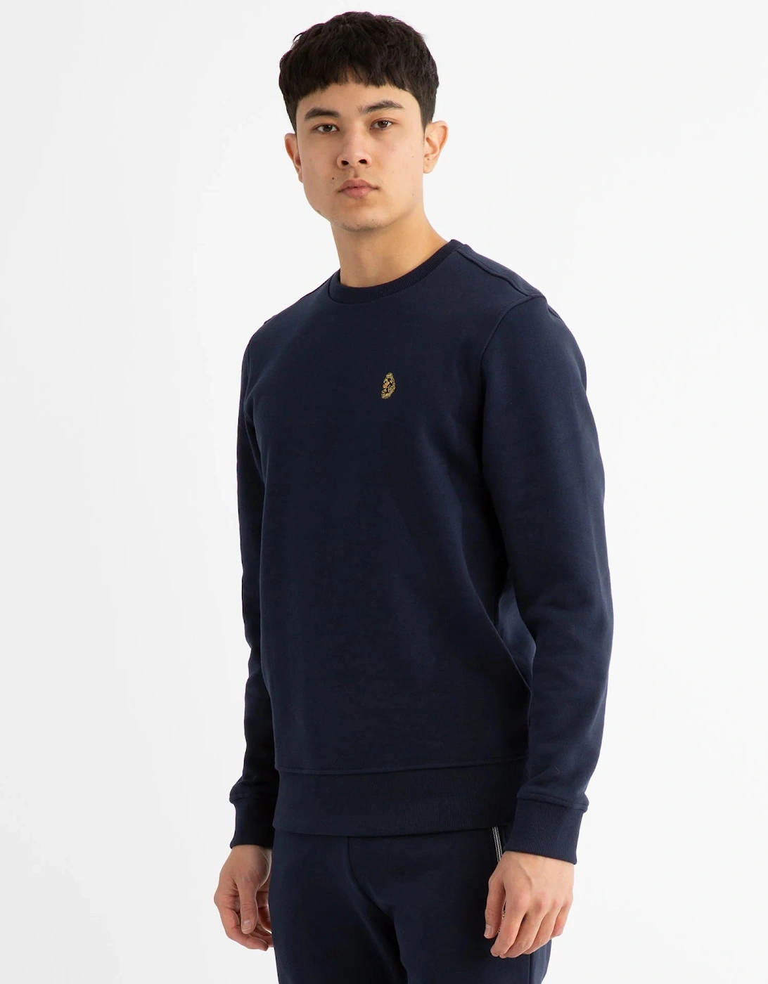 LUKE1977 London Sweatshirt - Navy Blue