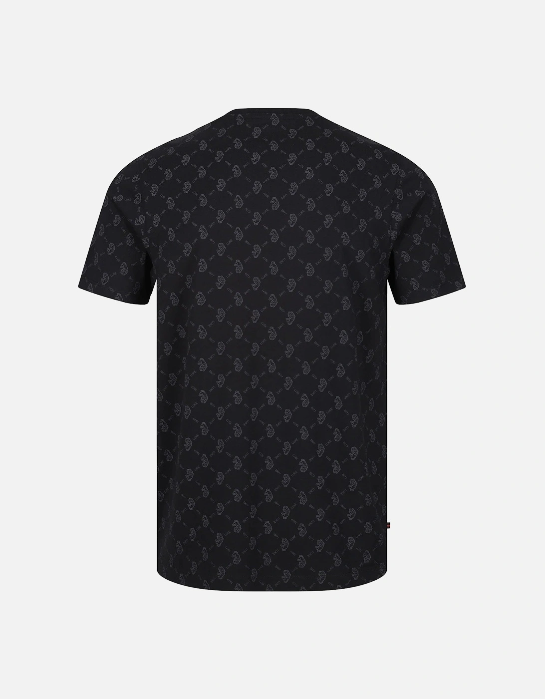 LUKE1977 Lineker Overprint T-Shirt - Black / Charcoal