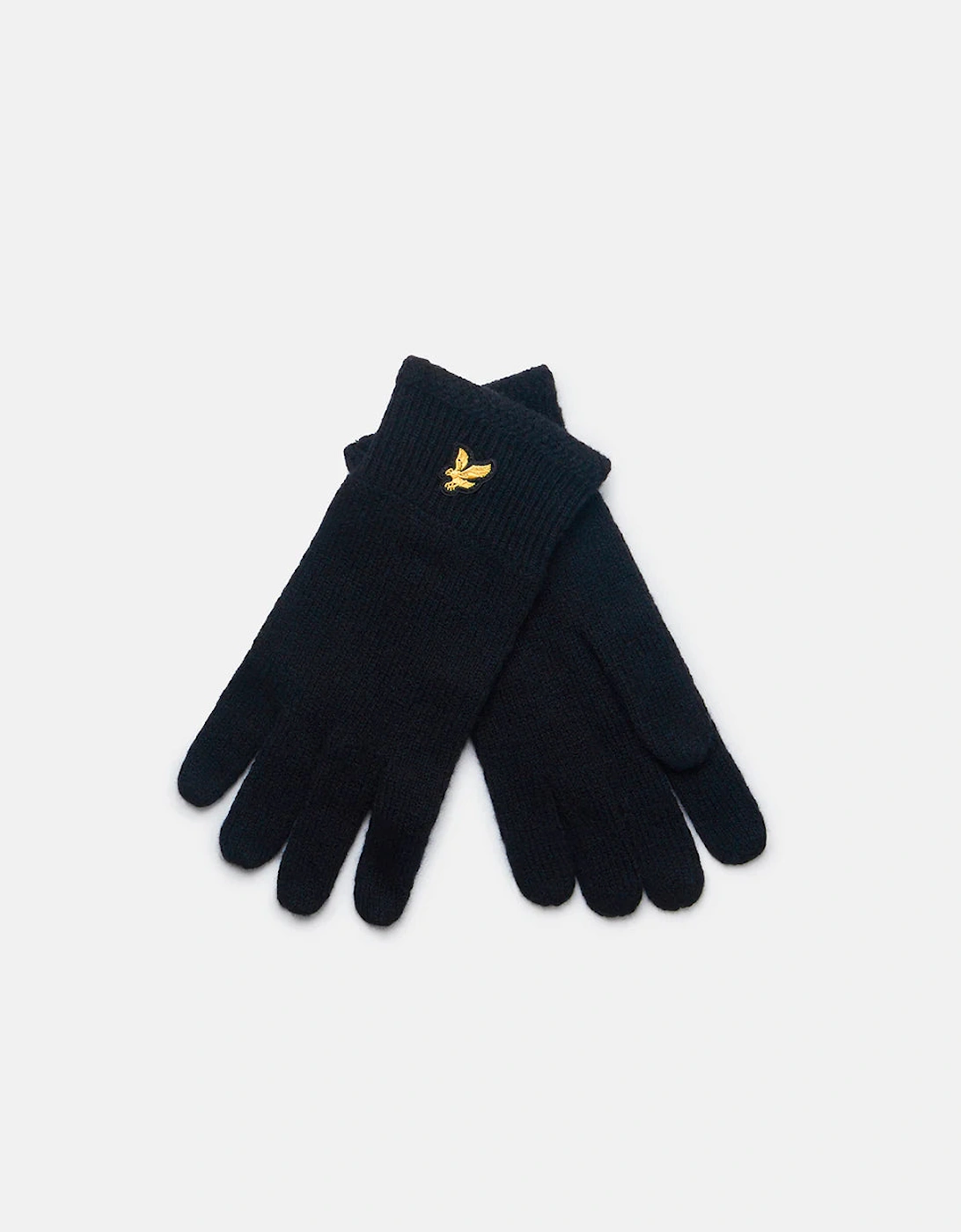 Lyle & Scott Racked rib gloves - True Black, 4 of 3