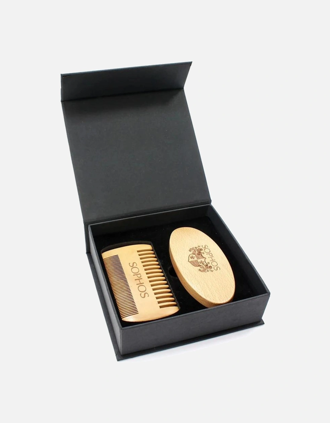 Beard Brush & Comb Set, 2 of 1