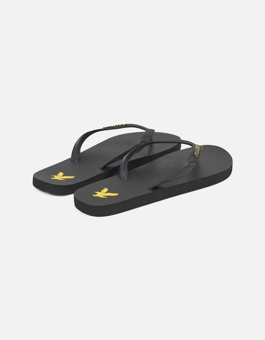 Lyle & Scott Flip Flops - Black