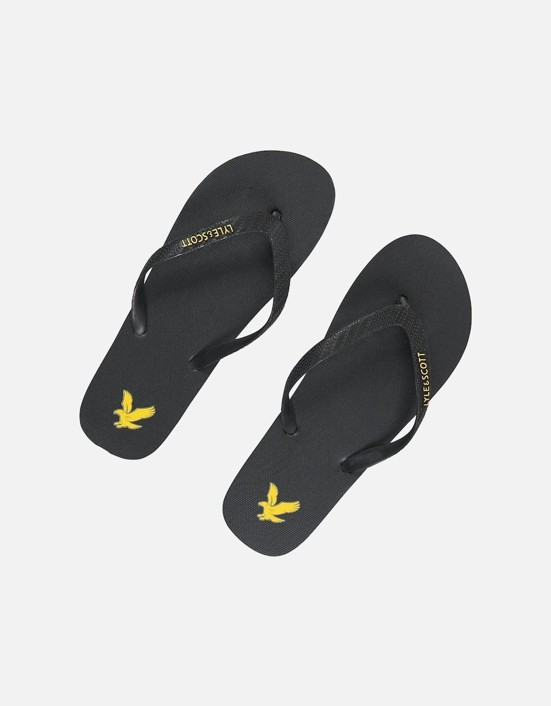 Lyle & Scott Flip Flops - Black