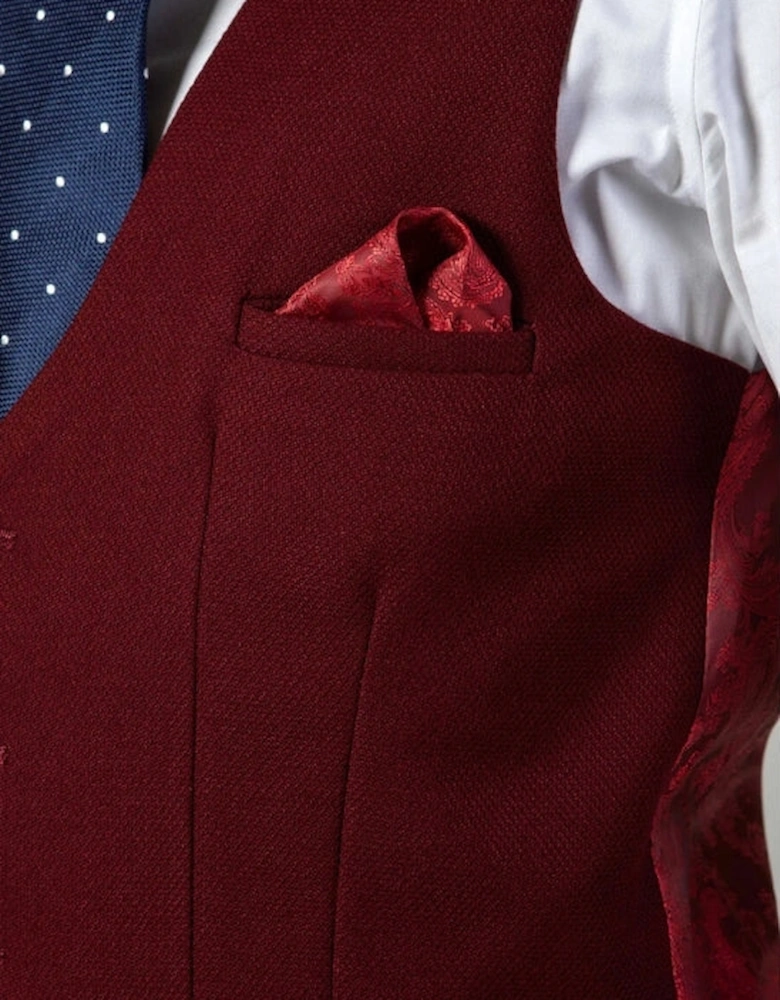 Kelvin SB Waistcoat - Wine