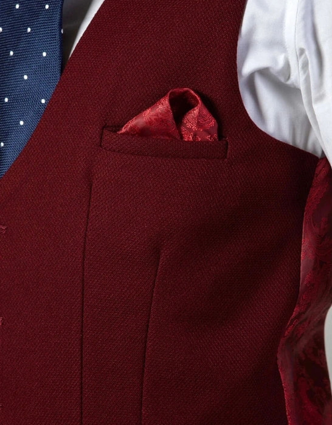 Kelvin SB Waistcoat - Wine