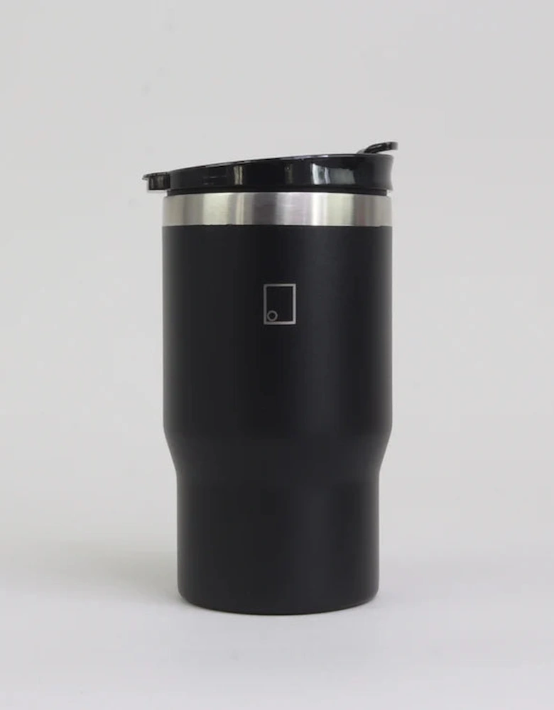 14oz Black Vacuum Travel Mug - Black