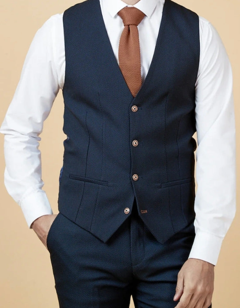 Max Waistcoat - Navy