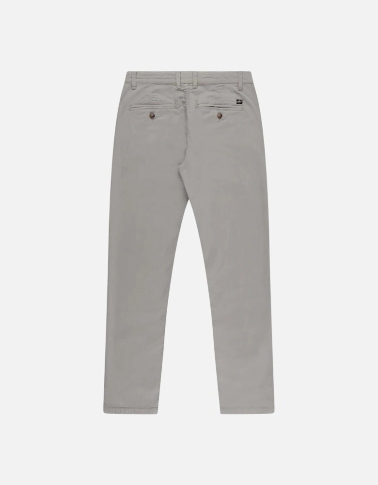 Bromley casual 4 pocket tapered chino - Lt Grey