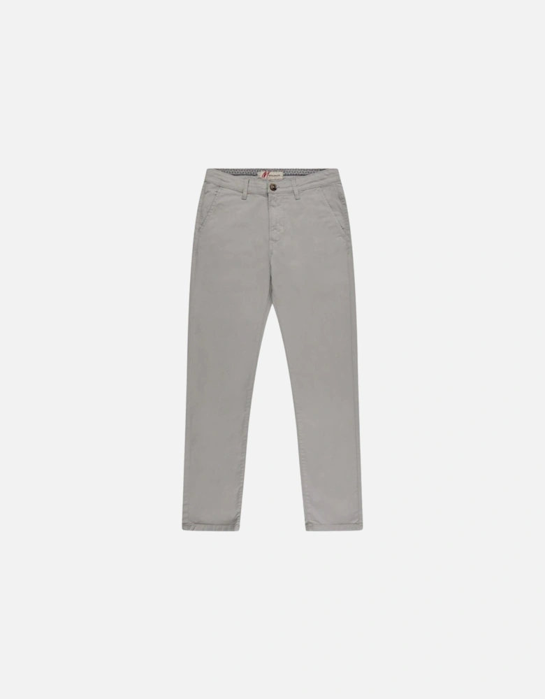 Bromley casual 4 pocket tapered chino - Lt Grey