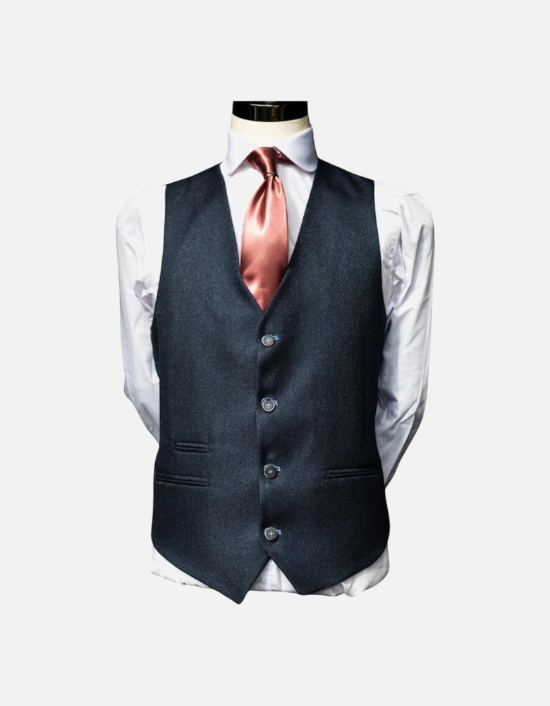 Watson Waistcoat - Navy