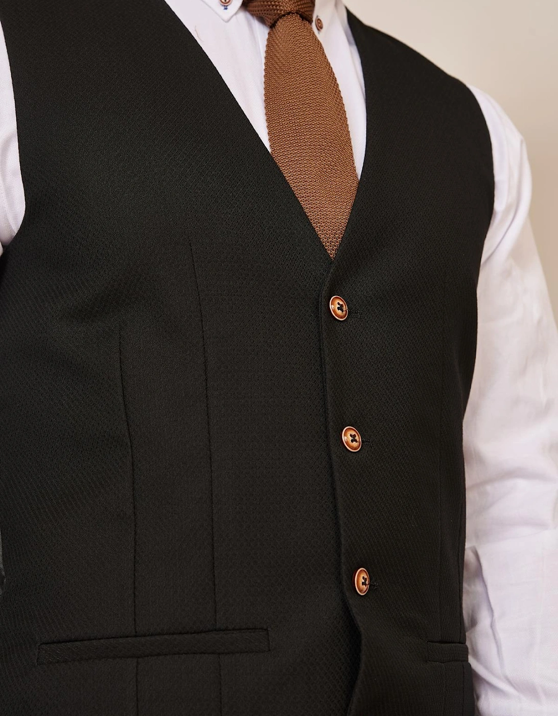 Max Waistcoat - Black