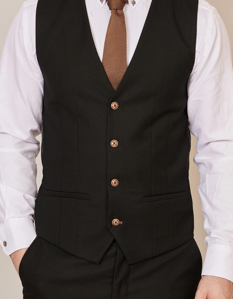 Max Waistcoat - Black