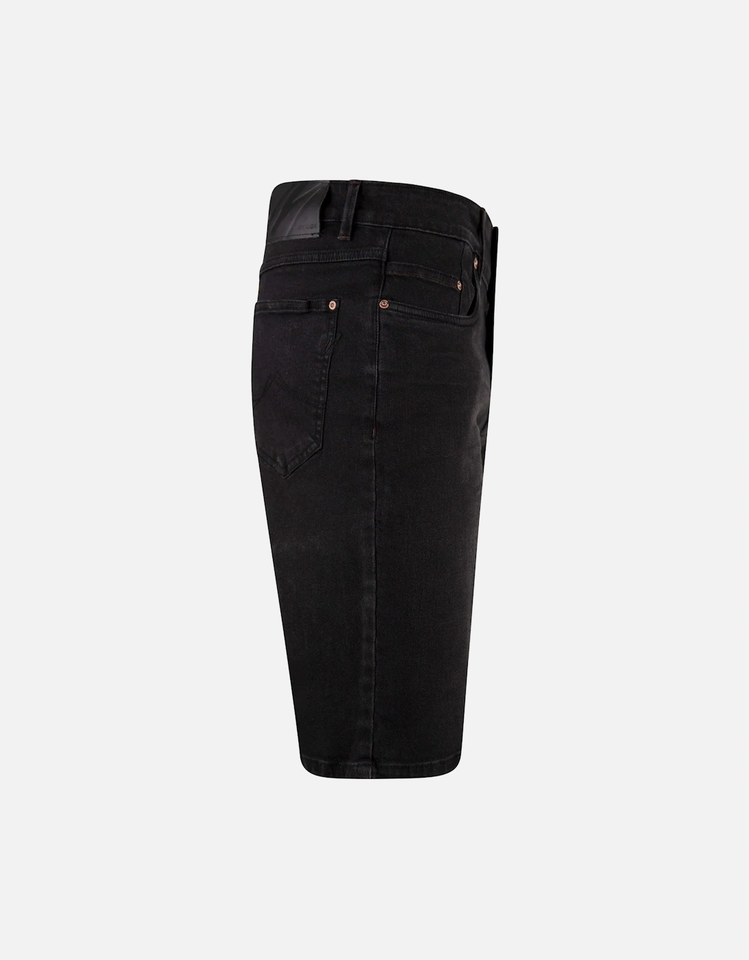 MISH MASH Paul Washed Jean Shorts - Black