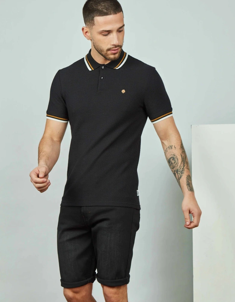MISH MASH Paul Washed Jean Shorts - Black