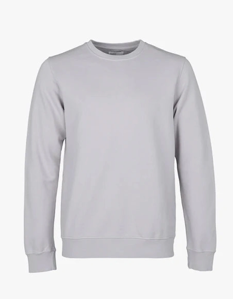 Classic Organic Crew Sweatshirt - Limestone Grey