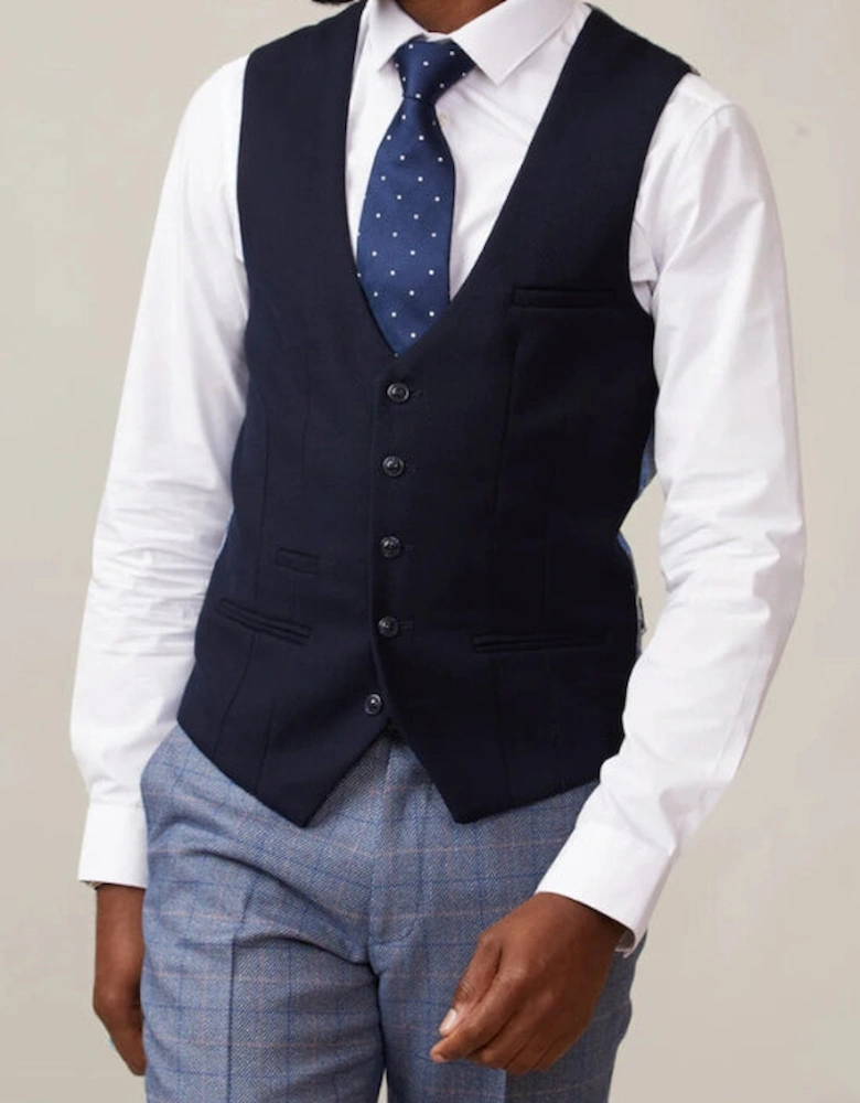 Kelvin SB Waistcoat - Navy