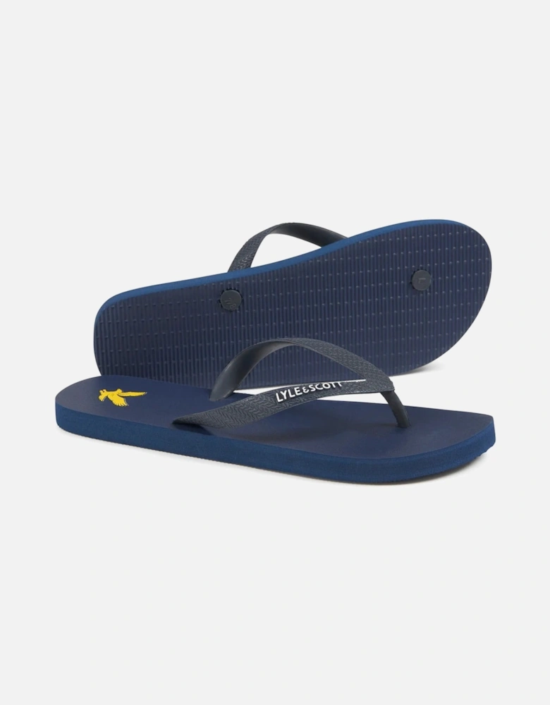 Lyle & Scott Flip Flop - Dark Navy