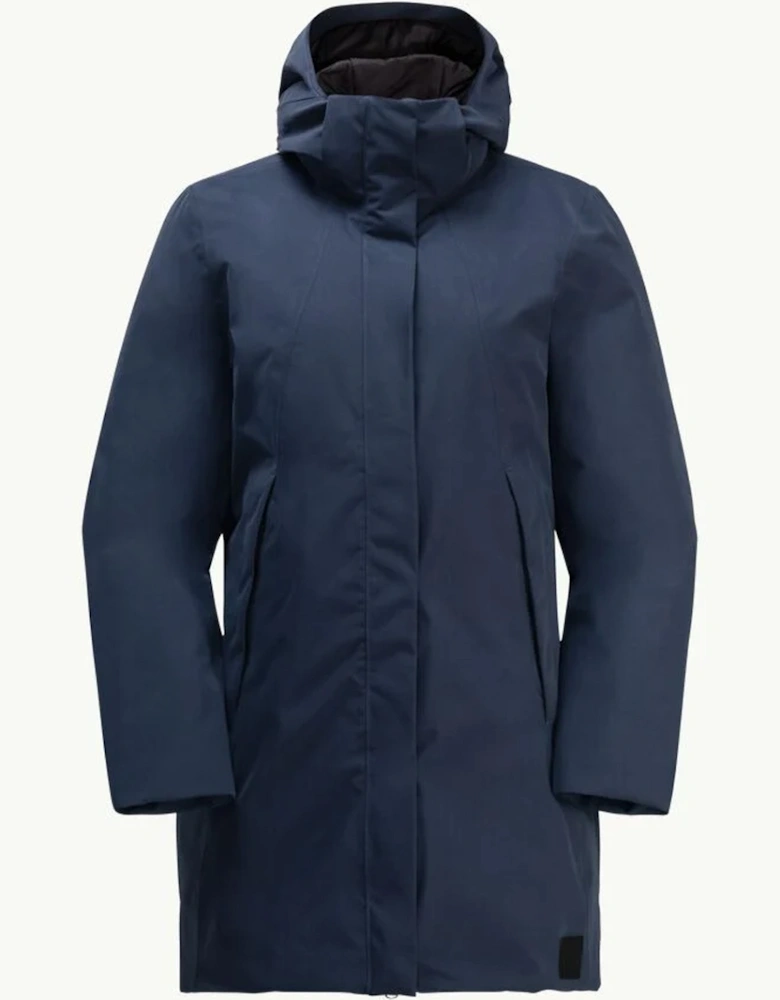 Women's Salier Coat Night Blue