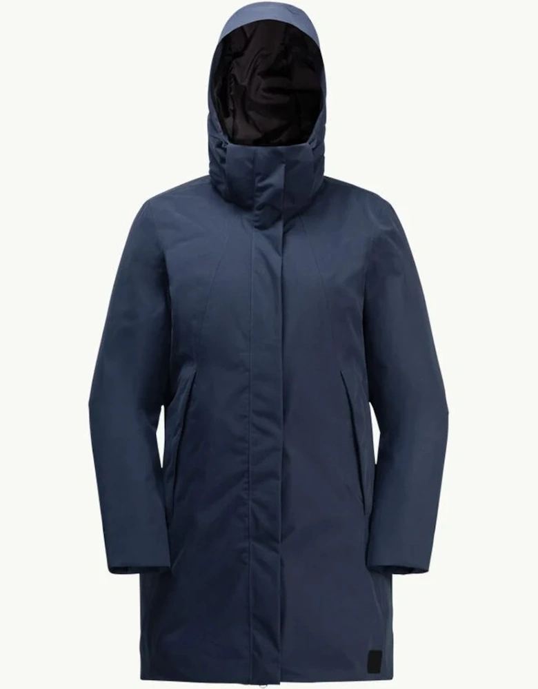 Women's Salier Coat Night Blue