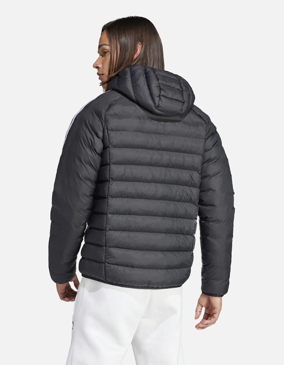 Mens Padded Hooded Puffer Jacket - Padded Hooded Puffer Jacket