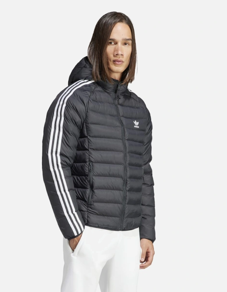 Mens Padded Hooded Puffer Jacket - Padded Hooded Puffer Jacket