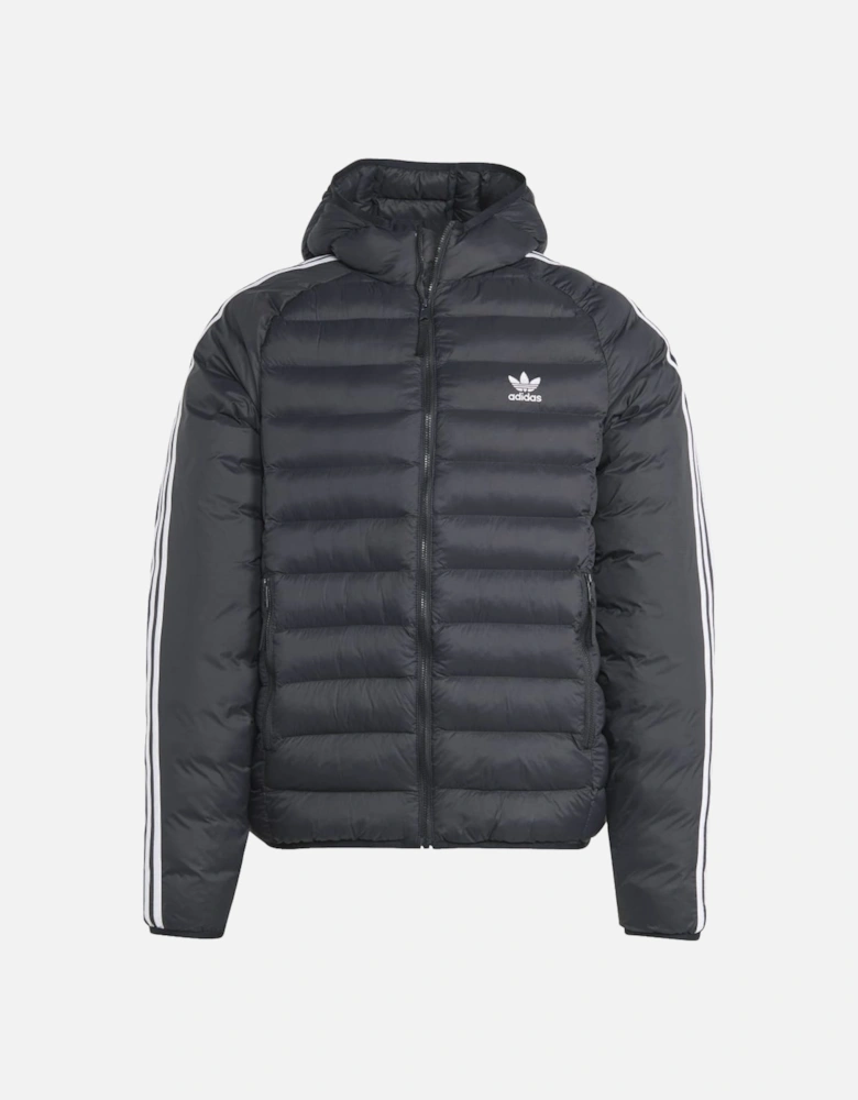 Mens Padded Hooded Puffer Jacket - Padded Hooded Puffer Jacket