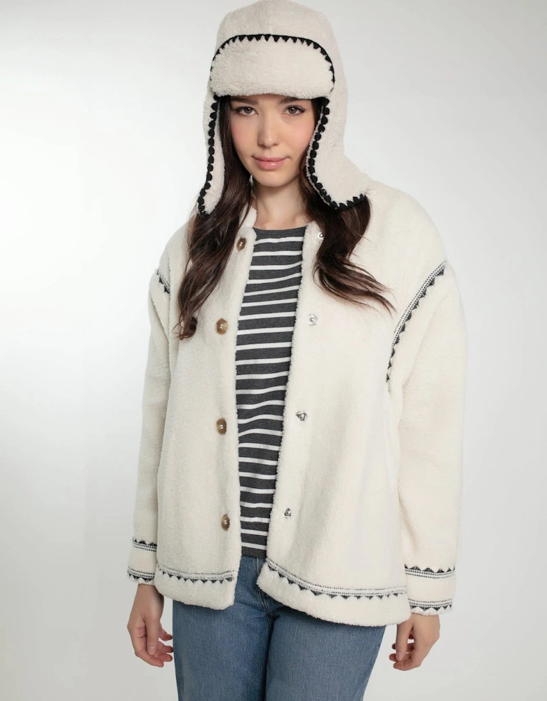 POPPY BORG JACKET