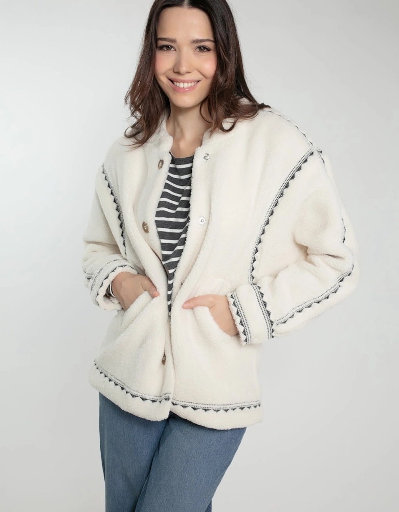 POPPY BORG JACKET